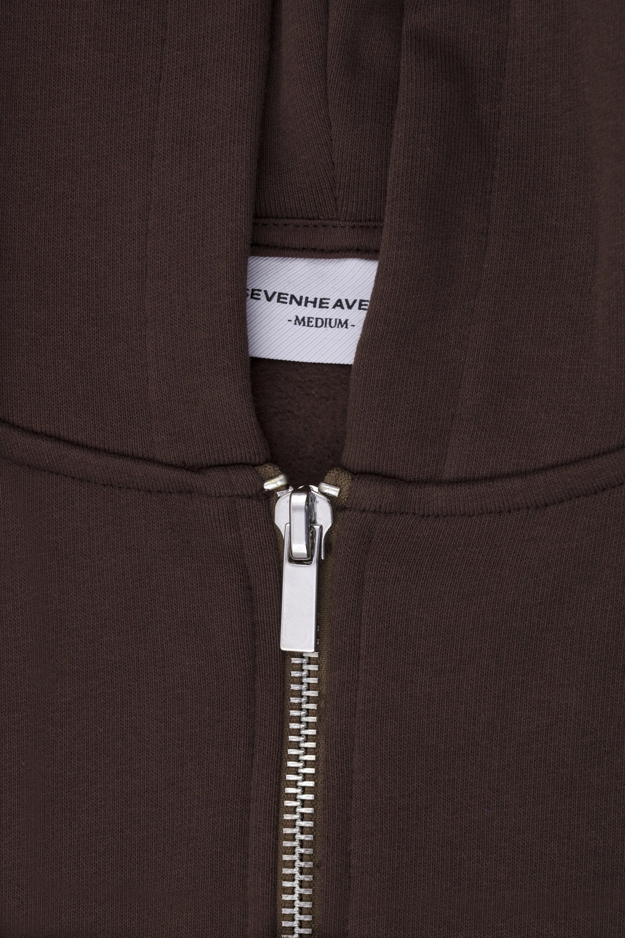 Heavy Blank Zip Hoodie