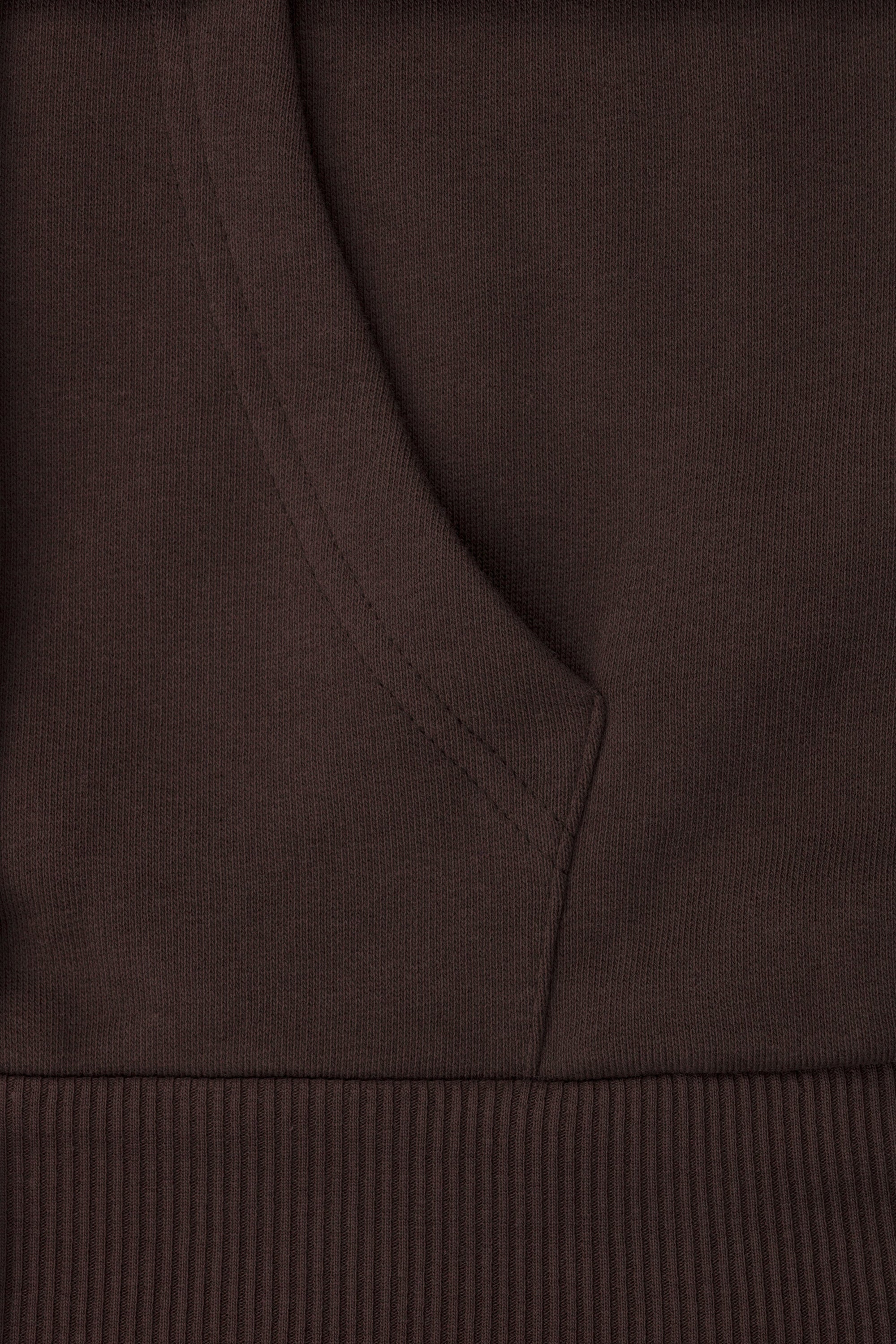 Heavy Blank Zip Hoodie