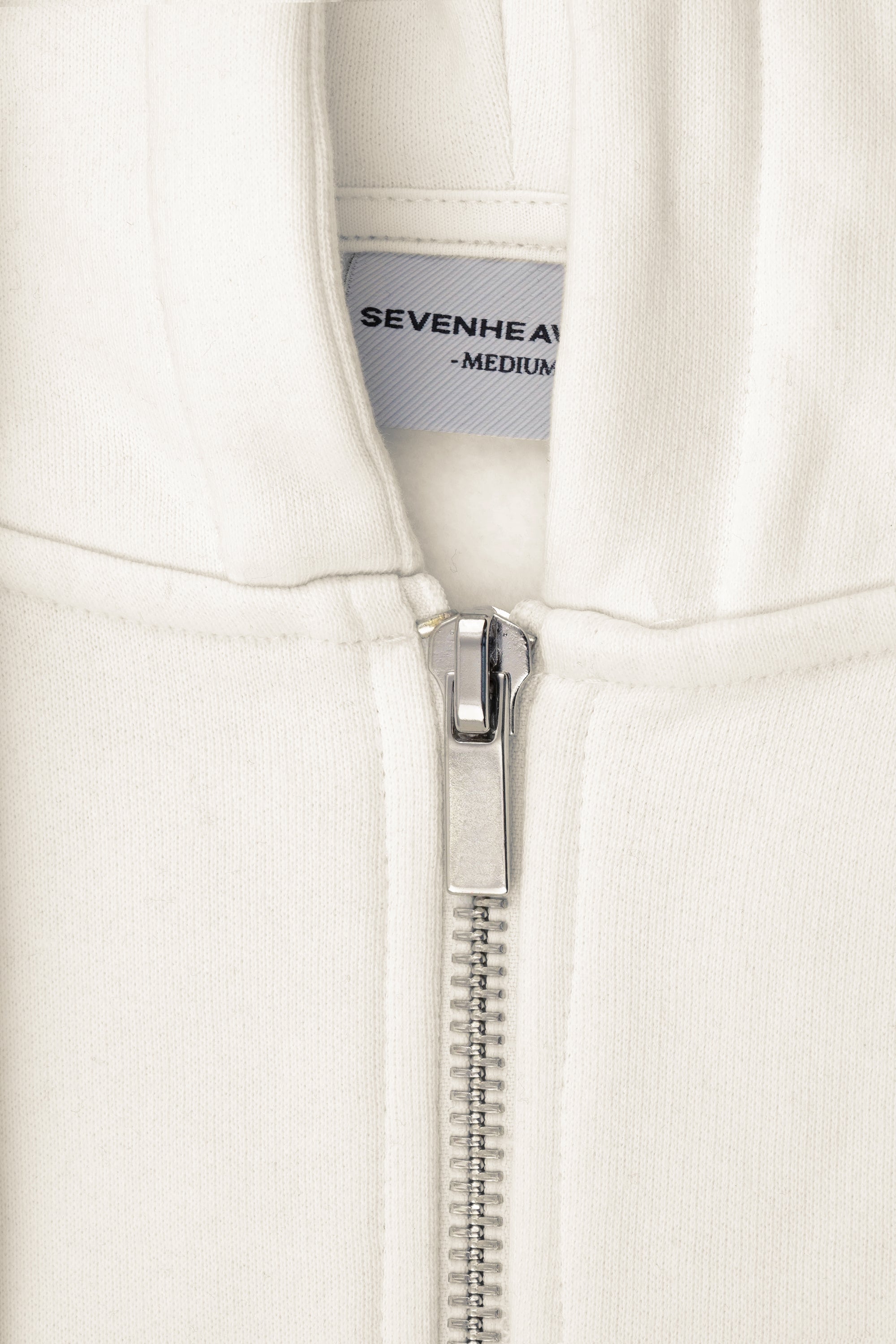Heavy Blank Zip Hoodie