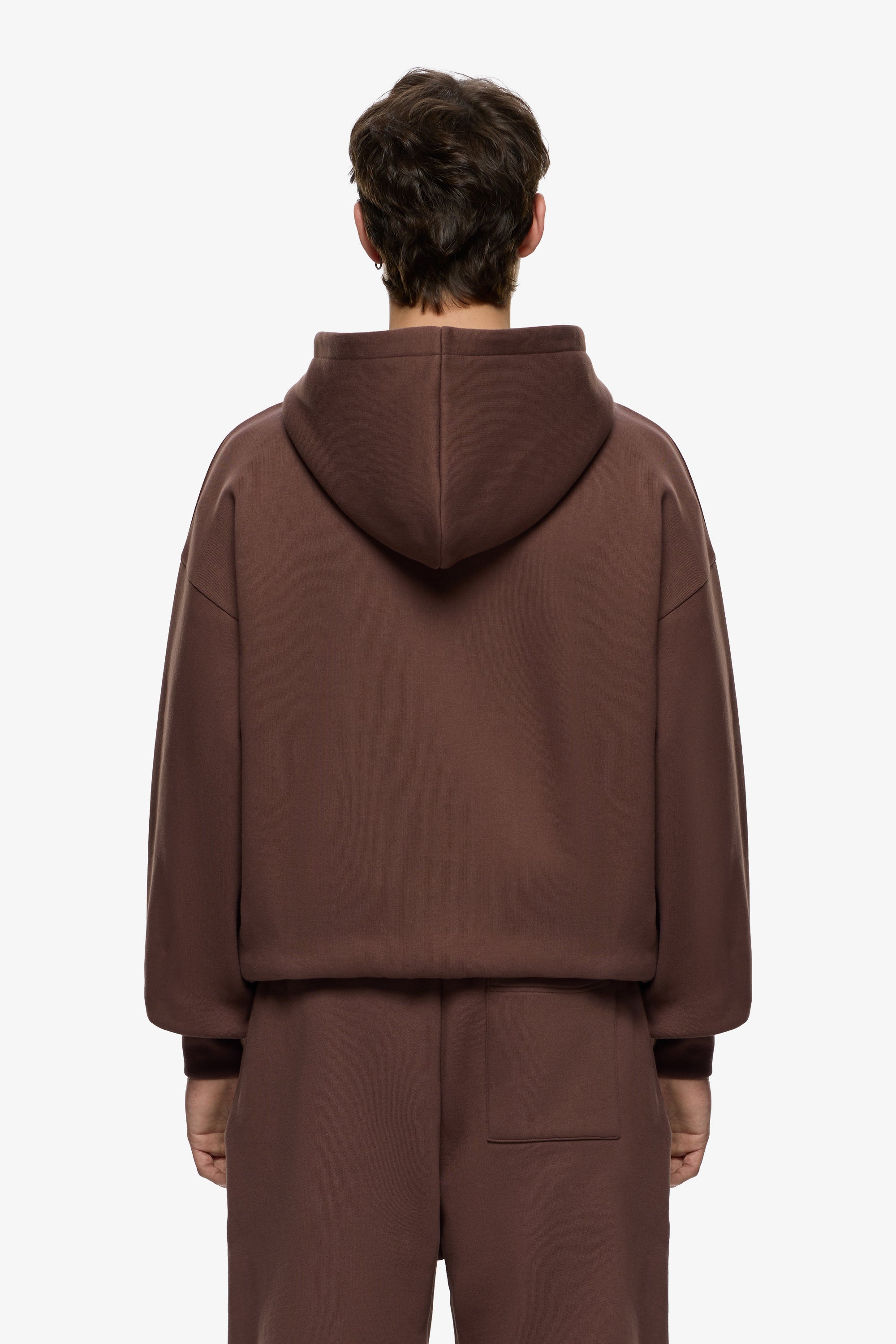 Heavy Blank Zip Hoodie
