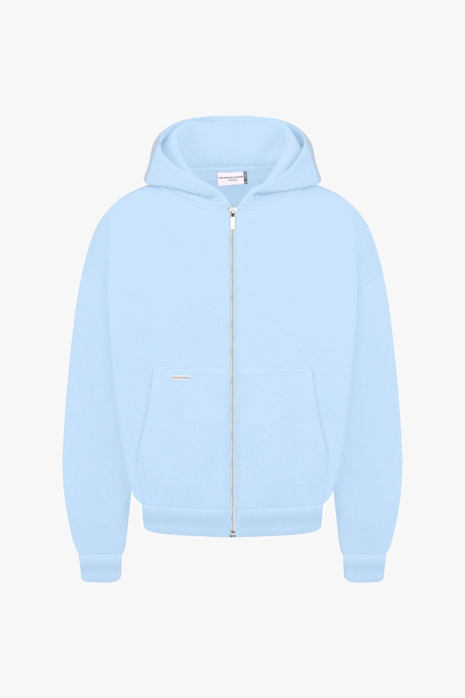 Heavy Blank Zip Hoodie