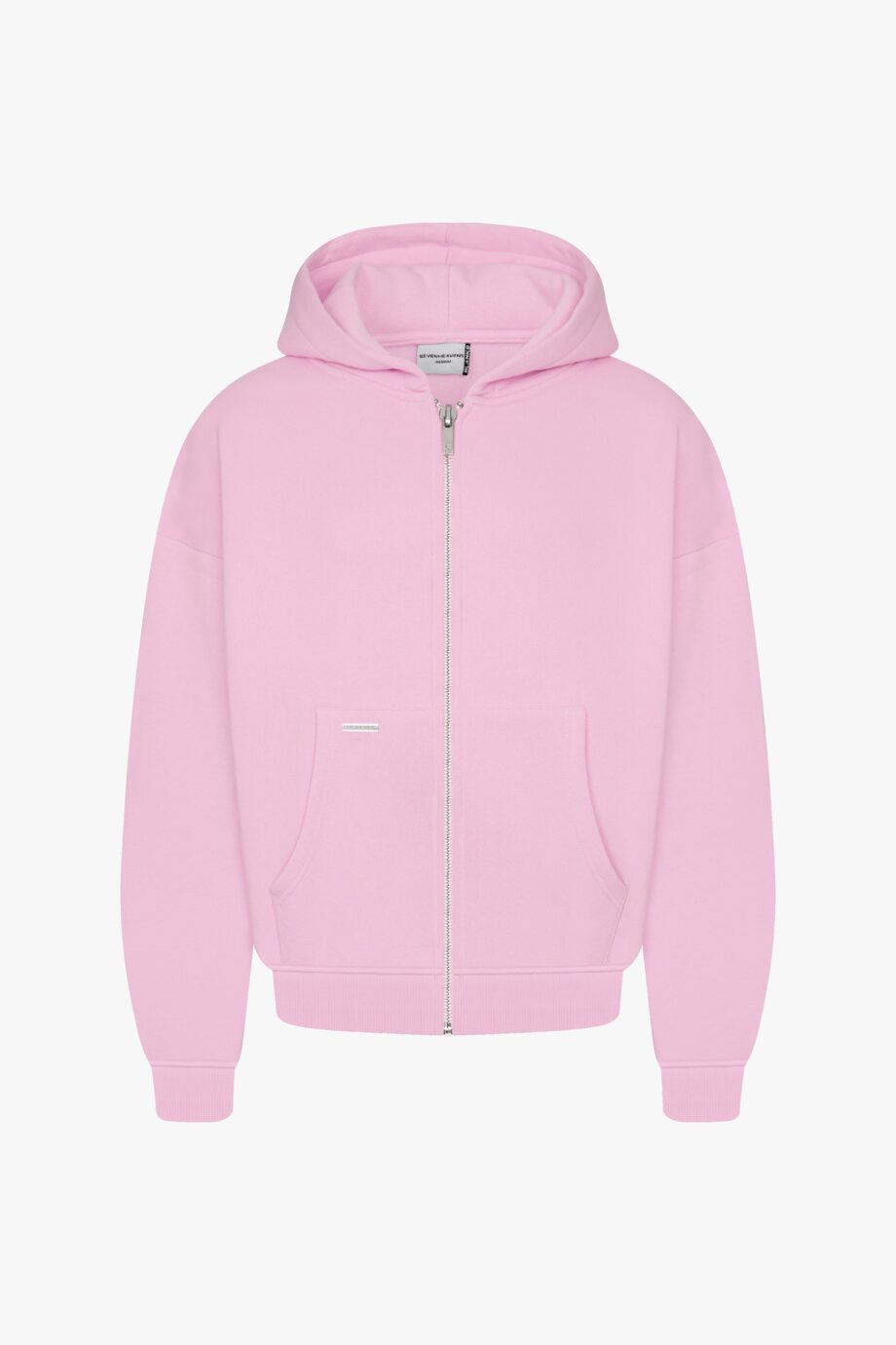 Heavy Blank Zip Hoodie