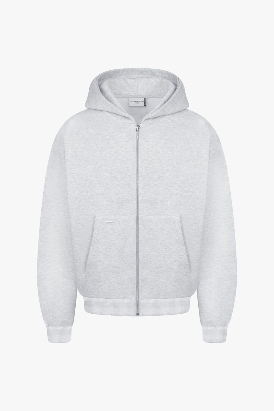 Heavy Blank Zip Hoodie