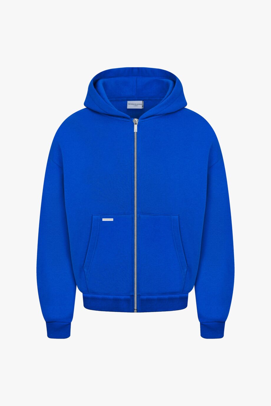Heavy Blank Zip Hoodie
