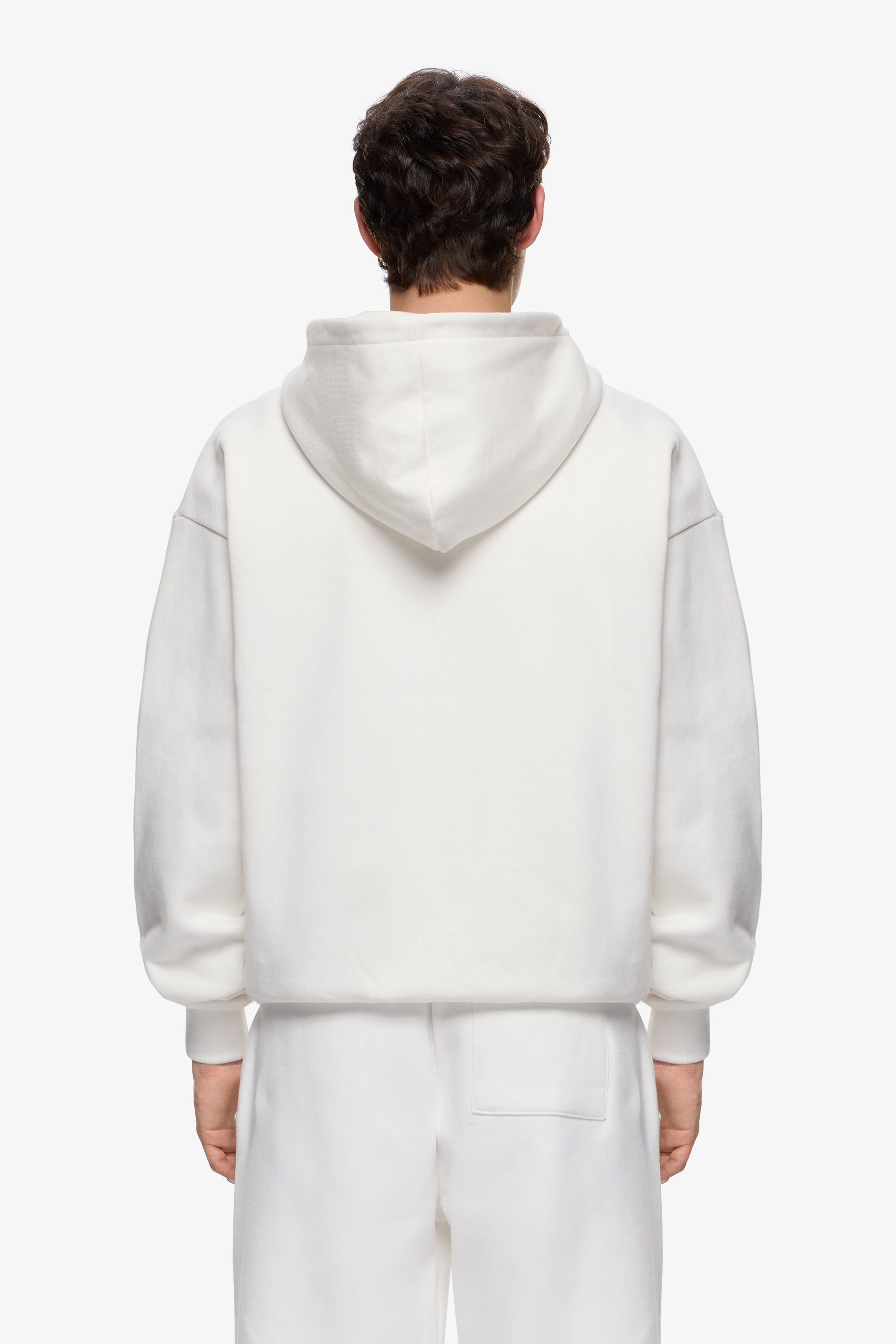 Heavy Blank Zip Hoodie